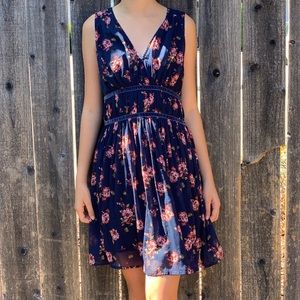 Abercrombie & Fitch Chiffon Floral Dress